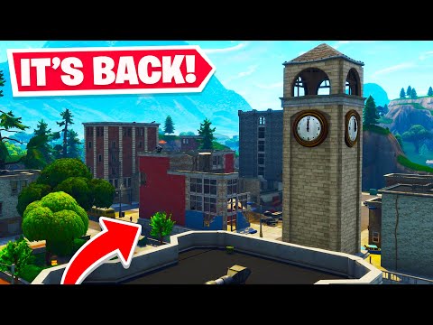 FORTNITE *TILTED TOWERS* UPDATE! - NEW MAP CHANGES, DINOSAURS & MORE!