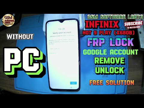 infinix Hot 9 Play FRP bypass|Without PC|infinix x680 Unlock Google account