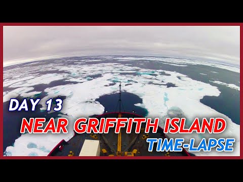 Sea ice near Griffith Island time-lapse: Day 13 of the Northwest Passage Expedition