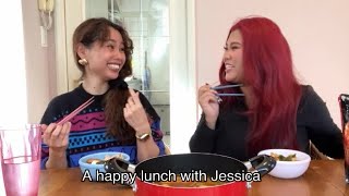 A happy lunch with Jessica - 大阪出身&同い年のわたしたち