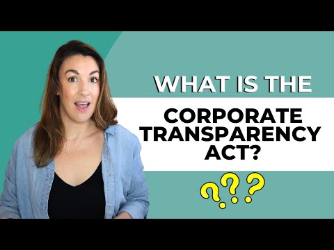 How the Corporate Transparency Act Will Affect Your Business