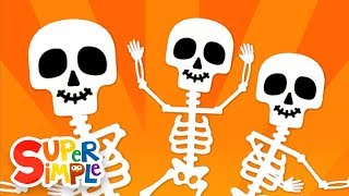 The Skeleton Dance | Halloween Song for Kids | Super Simple Songs