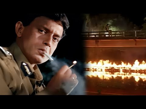 मिथुन ने माचिस से लगायी नदी में आग | Ravan Raaj | Mithun Chakraborty Action