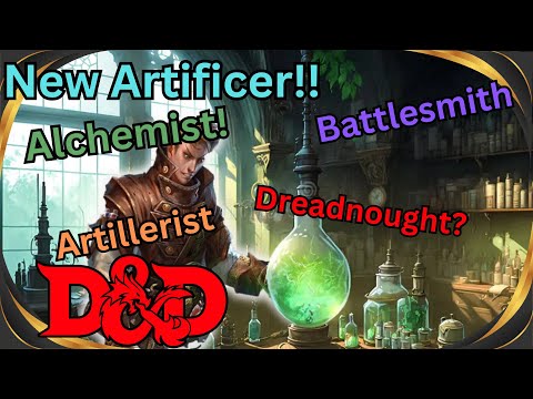 New Artificer!! Looking at the first Unearthed Arcana of 2024 Dungeons and Dragons!