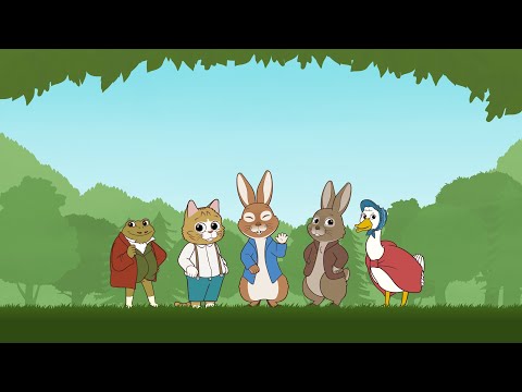 Meet Peter Rabbit & Friends! | Animated Tale with Peter, Benjamin, Jemima, Tom & Jeremy | Little Fox