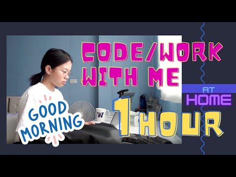 【直播 LIVE】5/19 早安！一起在家工作 CODE / WORK with me at HOME | WFH | NO music | real time