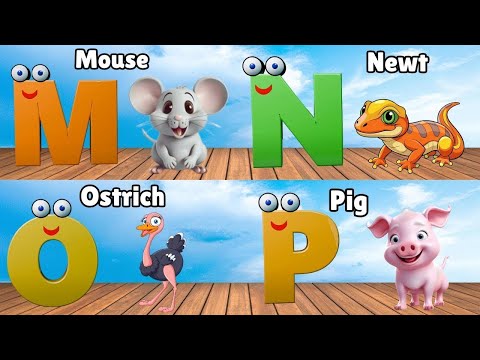 Alphabet Animals Song | Learn the ABC Alphabet Animals Song for Kids | ABC Alphabet Phonics Song