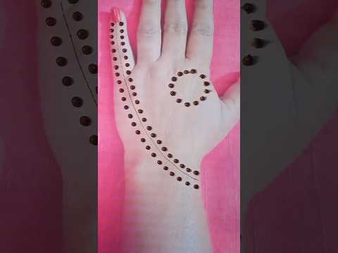 Easy coins mehndi design #mehndi #youtubeshorts #shorts #viralvideo