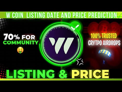 W coin new update || w coin Mining off 😂 w coin listing date | w coin price prediction 🤑