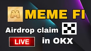 Meme fi token sell in OKX wallet || live