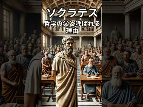 【哲学】ソクラテスの影響とは？哲学の父と呼ばれる理由