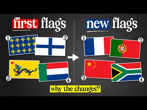 How Countries' Flags Have Changed Drastically Over Time