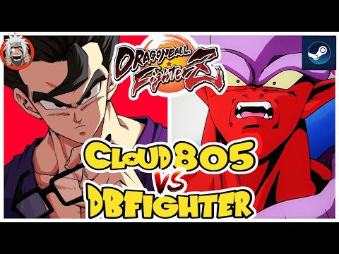 DBFZ Cloud805 vs DBFighter (GogetaSS4, Gohan, Trunks) vs (Black, VegetaSSJ, Janemba) 1.38