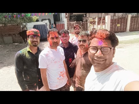 Happy Holi Full Masti Vlog Kanpur