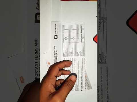 BoB Snapdeal Credit Card Unboxing #shorts #bob