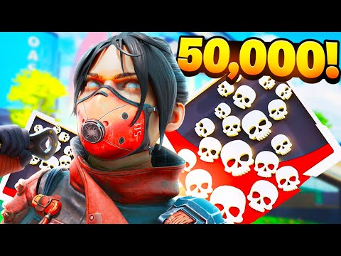 How I got 50 THOUSAND Kills On Wraith (Apex Legends)