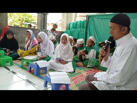 Pembacaan Maulid Al-Barjanji_Hadroh An-Nur di acara Santunan Yatim di Masjid An-Nur,Pesona Ciantra