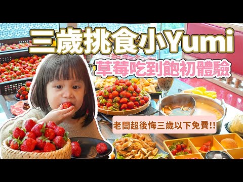 草莓尬和牛吃到飽太犯規！連挑食的三歲小朋友都吃不停！feat.@lumi3904