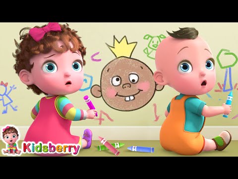 No No Wall Painting | Kidsberry Nursery Rhymes & Baby Songs