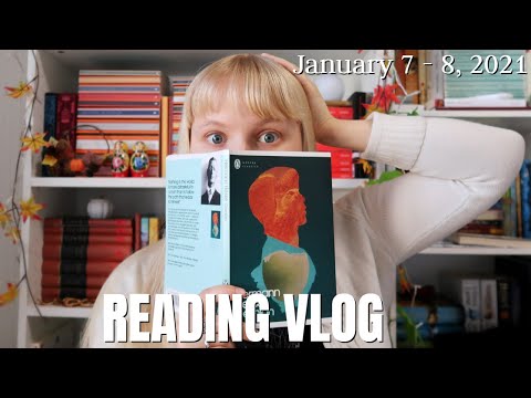 🌟 Reading Demian by Hermann Hesse / Daily Reading Vlog, January 7 - 8, 2021 📚☕