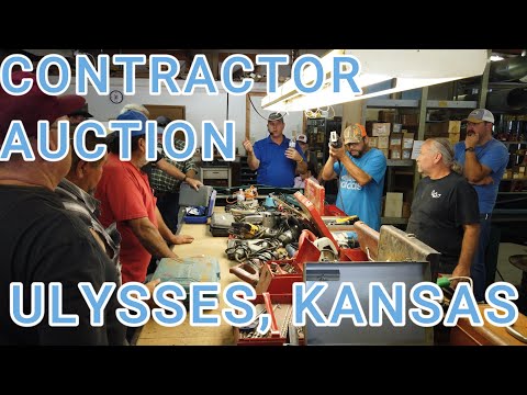 Contractor Auction Ulysses, Kansas Heating Air Conditioning, Tools, Electrical