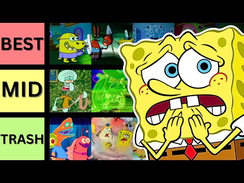 Ranking the 15 SCARIEST SpongeBob Episodes