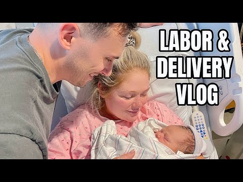 BIRTH VLOG *First Time Mom* 48 Hours Labor & Delivery, Induction & C Section | Kelly Strack