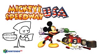 Mickey's Speedway USA (N64) - unlock karakter lain [VTuber Indonesia]