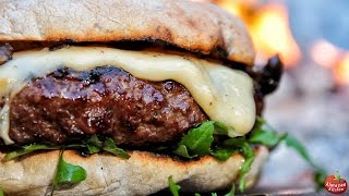 THE.BEST.CHEESEBURGER - FOODPORN WARNING! \ Cooking in the Forest