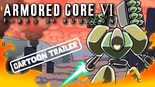 Armored Core VI | Cartoon Trailer #armoredcore6 #bandainamco #sponsored