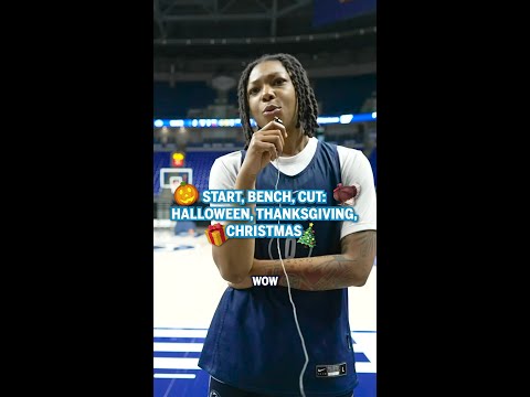 Start, Bench, Cut: Halloween, Thanksgiving, Christmas | Penn State Women's Basketball