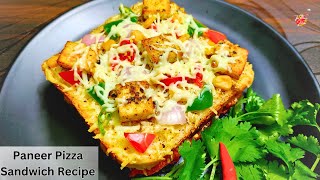 Paneer Pizza Sandwich Recipe | Easy & Delicious Snack Idea | Nihar's Kitchen