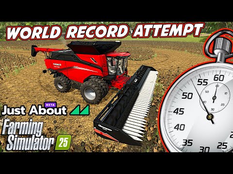 Did I Just Set A New Fast Harvest World Record