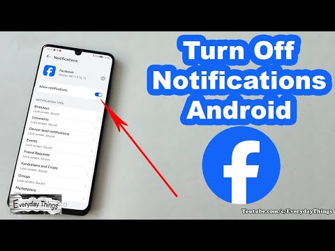 How to Turn Off Notifications on Facebook App (Android)