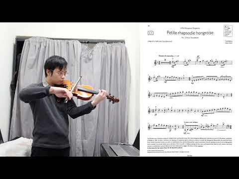 Petite rhapsodie hongroise【Grade 4 C1 Violin】小提琴四級 C1, ABRSM (2020-2023), slow practice