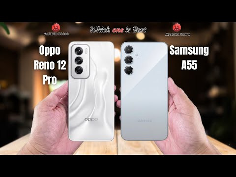 Oppo Reno 12 Pro vs Samsung A55  Full comparison ⚡Which one is Best