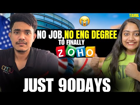 No Job to Zoho Software Debug Engineer in 90days🔥Incredible story of middle class engineer🔴