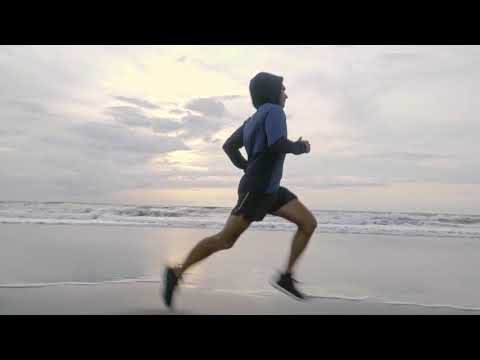 Running on Beach | Copyright Free Video Footage