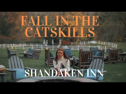 FALL IN THE CATSKILLS , SHANDAKEN INN, MAYFLOWER INN WITH BLUE LAGOON SKINCARE...| DadouChic