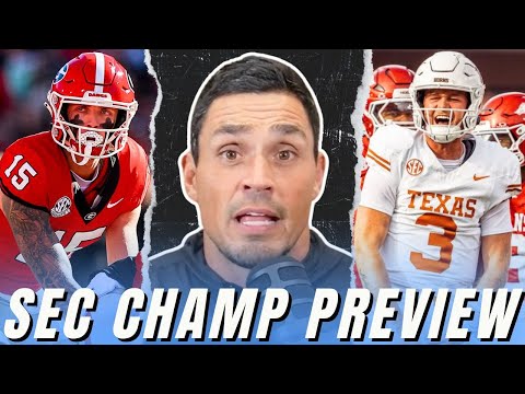 Georgia-Texas PREVIEW & PREDICTION | Stanford Steve on 2024 SEC Championship