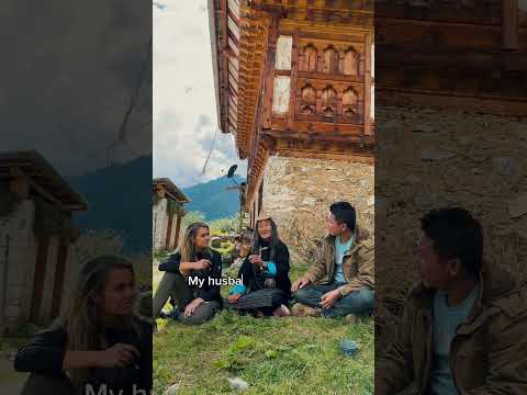 Interview with a Nomad in Laya, Bhutan. Learning about the interesting daily life in the Highlands