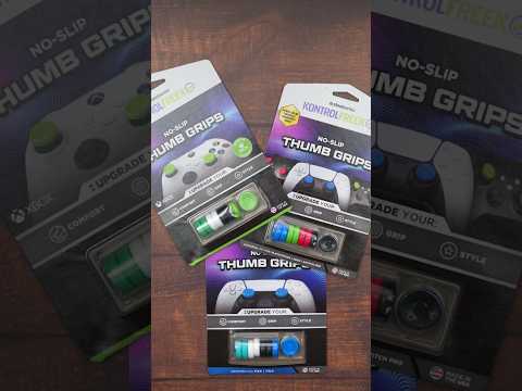 @kontrolfreek New No-Slip Thumb Grips! 🔥 #gaming #kontrolfreek #gamer #unboxing #controller