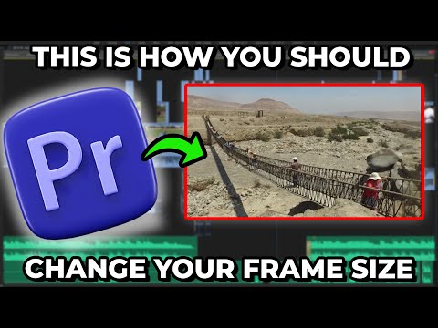 How To Change Your Video Frame Size In Premiere Pro