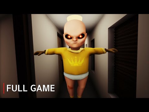 The Baby in Yellow | Full Game Walkthrough Gameplay (babysitting horror game)