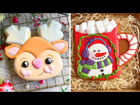 Quick and Easy Christmas Cookies Decorating Ideas For Holiday | So Yummy Cookies Recipes