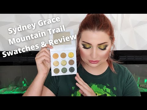 *NEW* Sydney Grace Mountain Trail Palette Review / Swatches / Look @sydneygrace