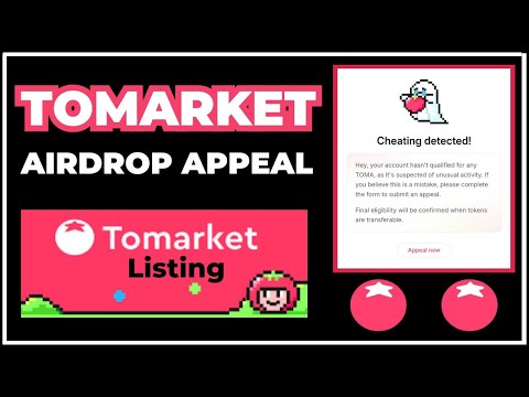 Tomarket Airdrop Appeal || Tomarket Airdrop Listing #tomarket #tomarketairdrop