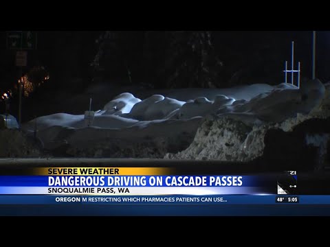 Dangerous driving on Cascade Passes