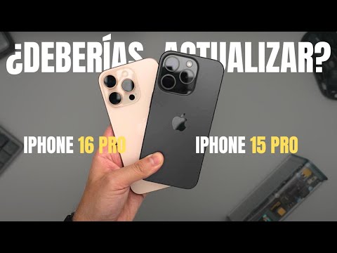 iPhone 16 Pro vs iPhone 15 Pro - ¿CUÁL DEBERÍAS COMPRAR ESTE AÑO?