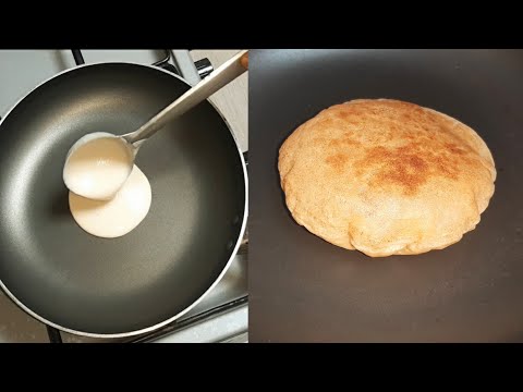 plain paratha with liquid dough / No need to knead the chapati anymore /soft chapati recipe